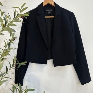 Rachel Zoe Black Cropped Blazer – Size M